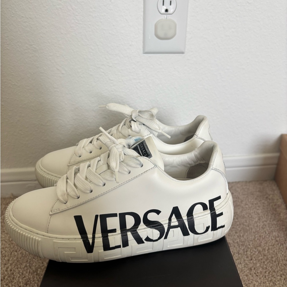 Versace White Sneakers